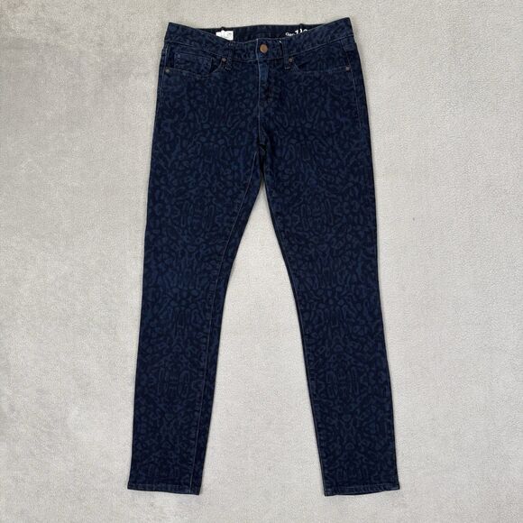 Gap Denim - Gap 1969 Alaways Skinny Stretch Jeans Medium Wash Mid Rise Womens Size 28 29x27